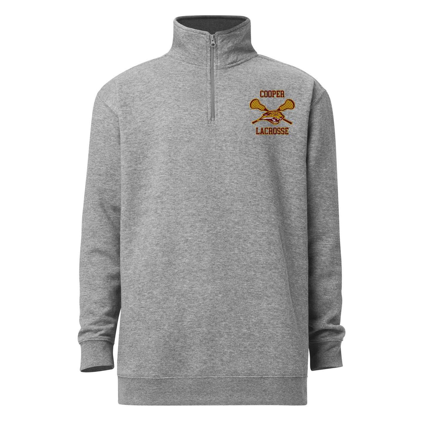 Adult Cooper Lacrosse Cotton Heritage Fleece Quarter-Zip