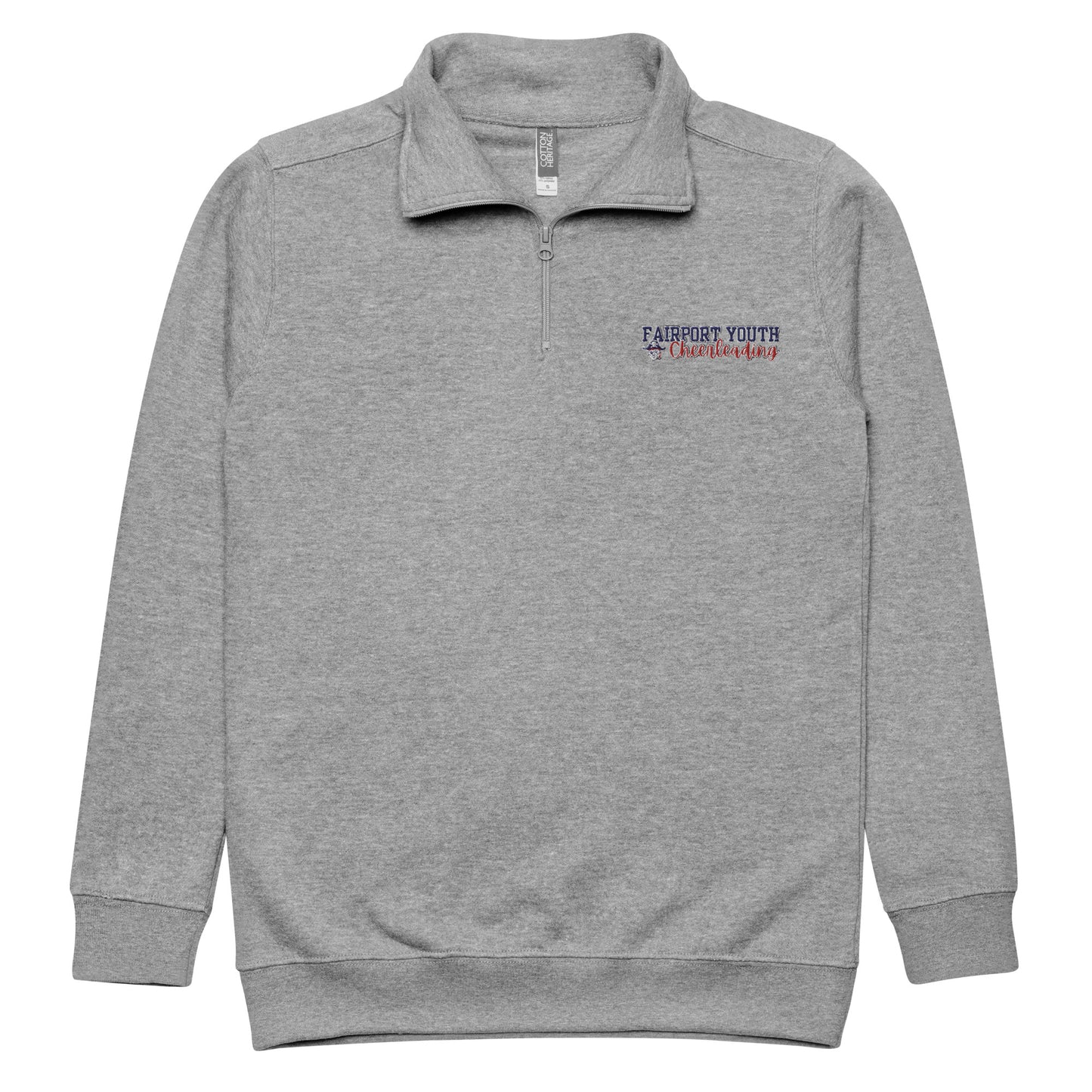 Adult Fairport Football and Cheer Cotton Heritage Fleece Pullover
