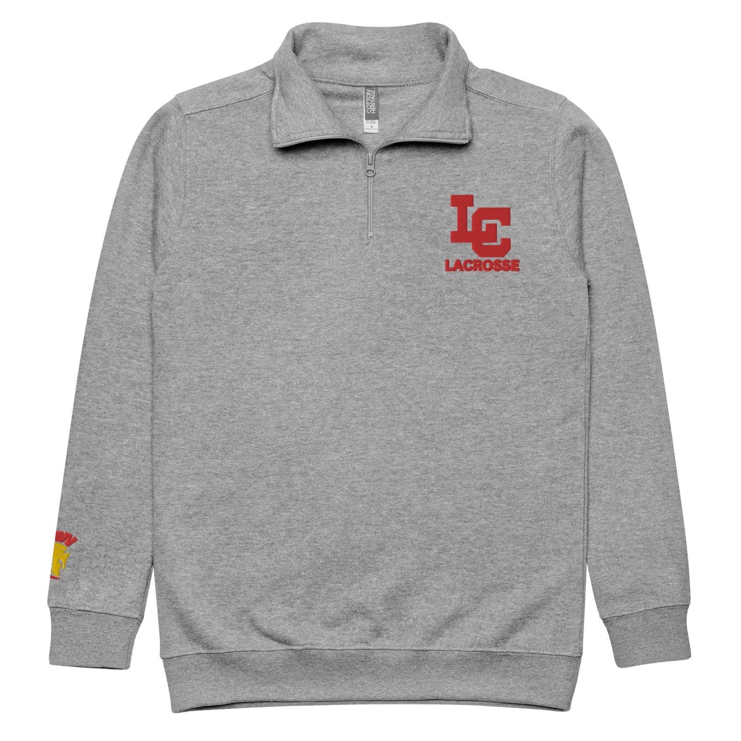 Adult La Cañada Cotton Heritage 1/4 Zip Fleece Pullover
