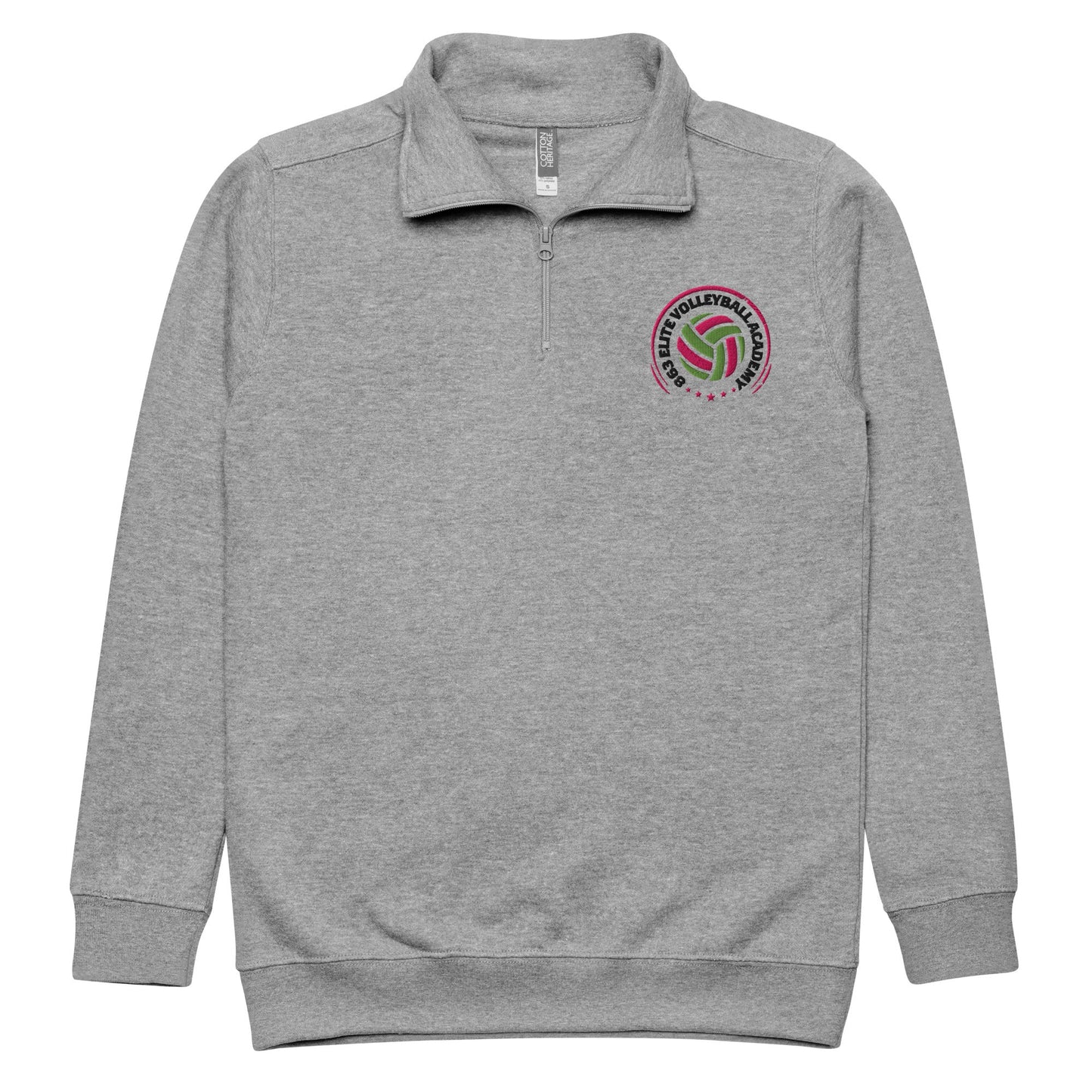 Adult Cotton Heritage Quarter Zip Fleece