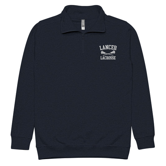 Adult Lancer Lacrosse Cotton Heritage Fleece Quarter-Zip
