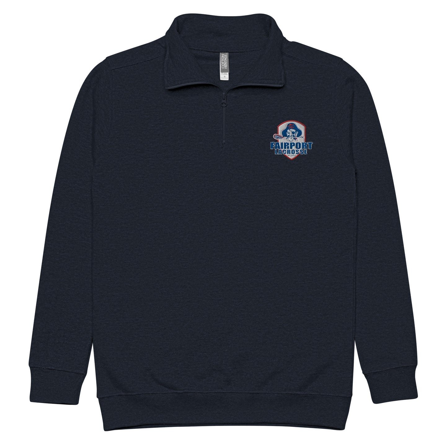 Adult Fairport Lacrosse Cotton Heritage Fleece Pullover