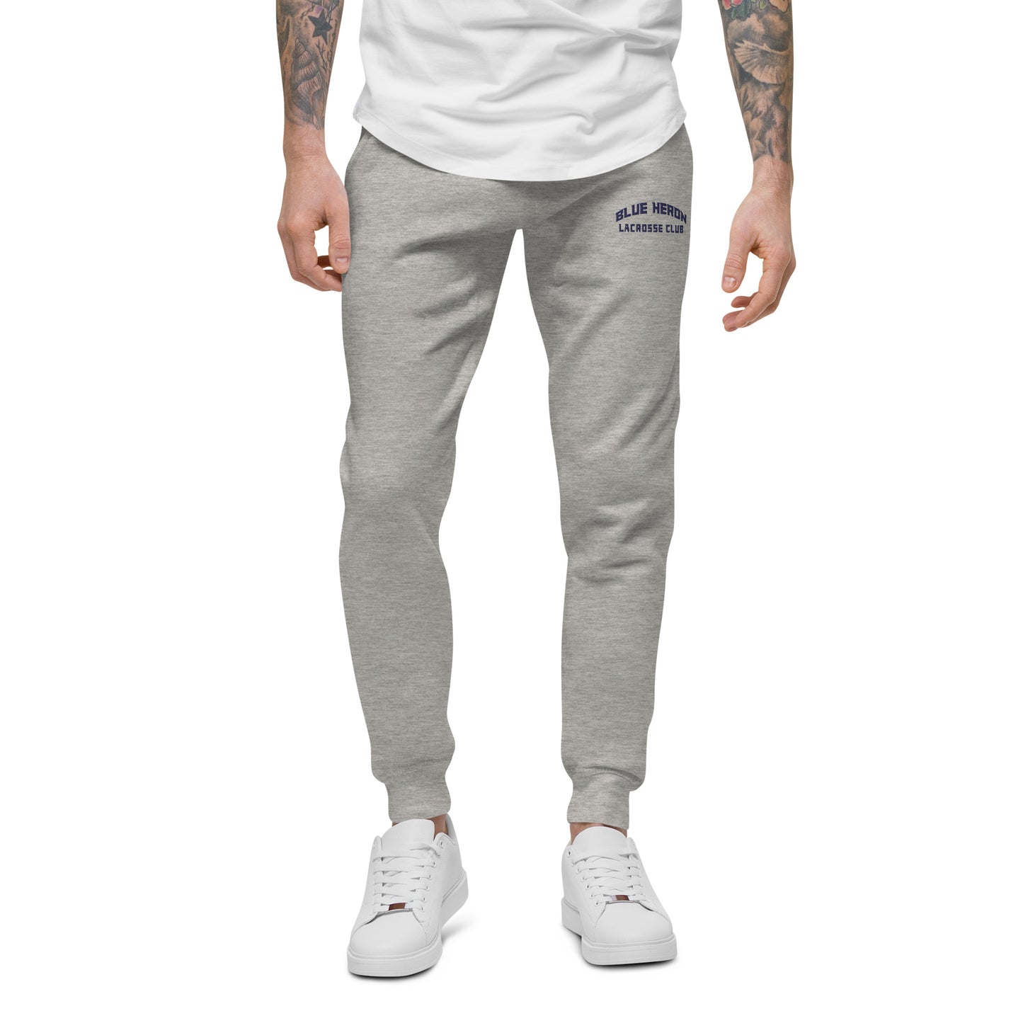 Adult Blue Heron Lacrosse Cotton Heritage Fleece Sweatpants