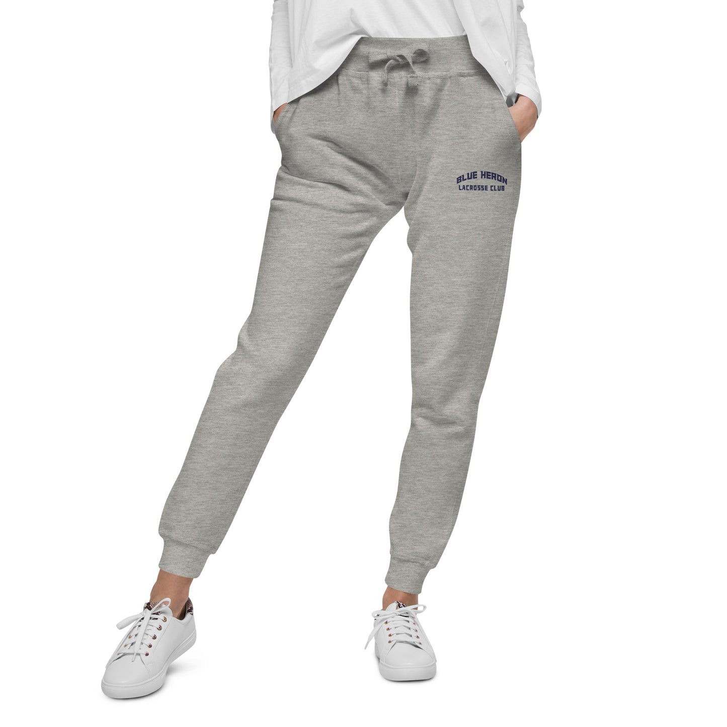 Adult Blue Heron Lacrosse Cotton Heritage Fleece Sweatpants