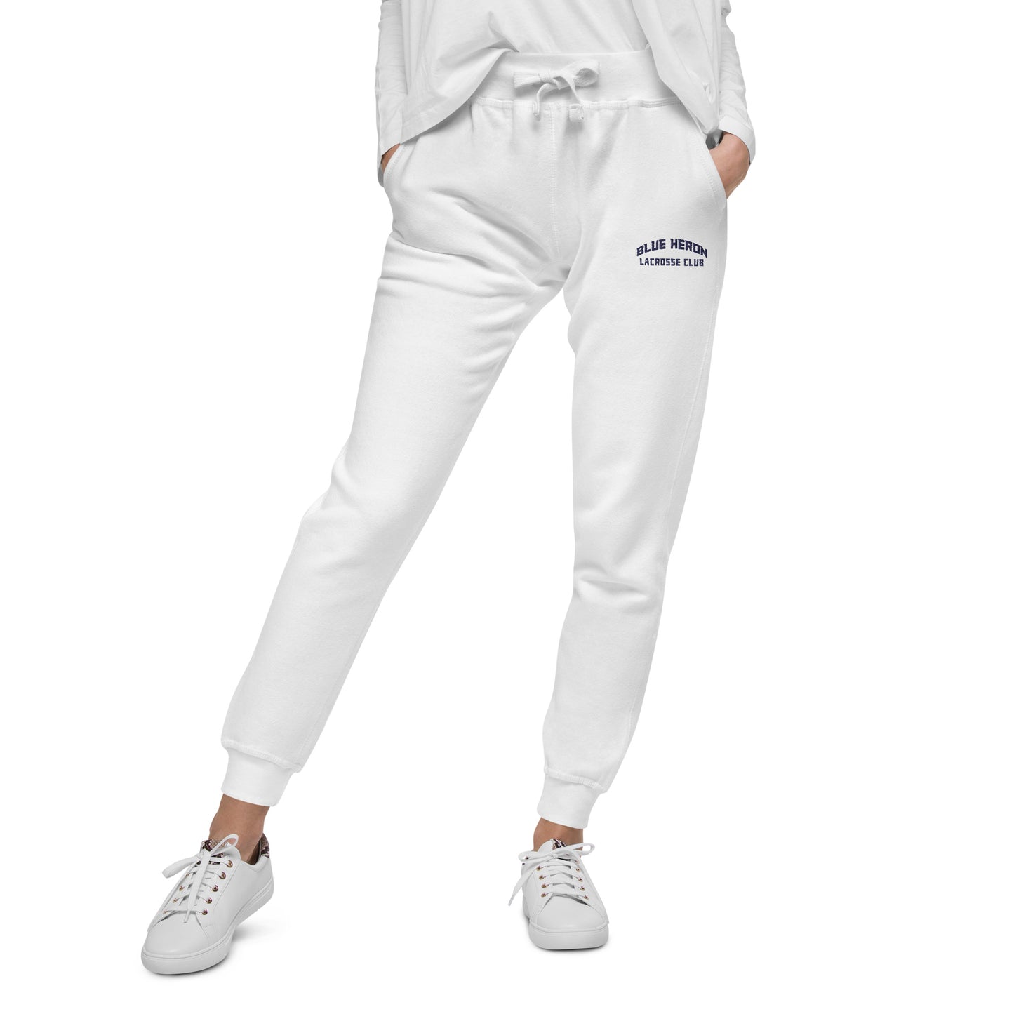 Adult Blue Heron Lacrosse Cotton Heritage Fleece Sweatpants
