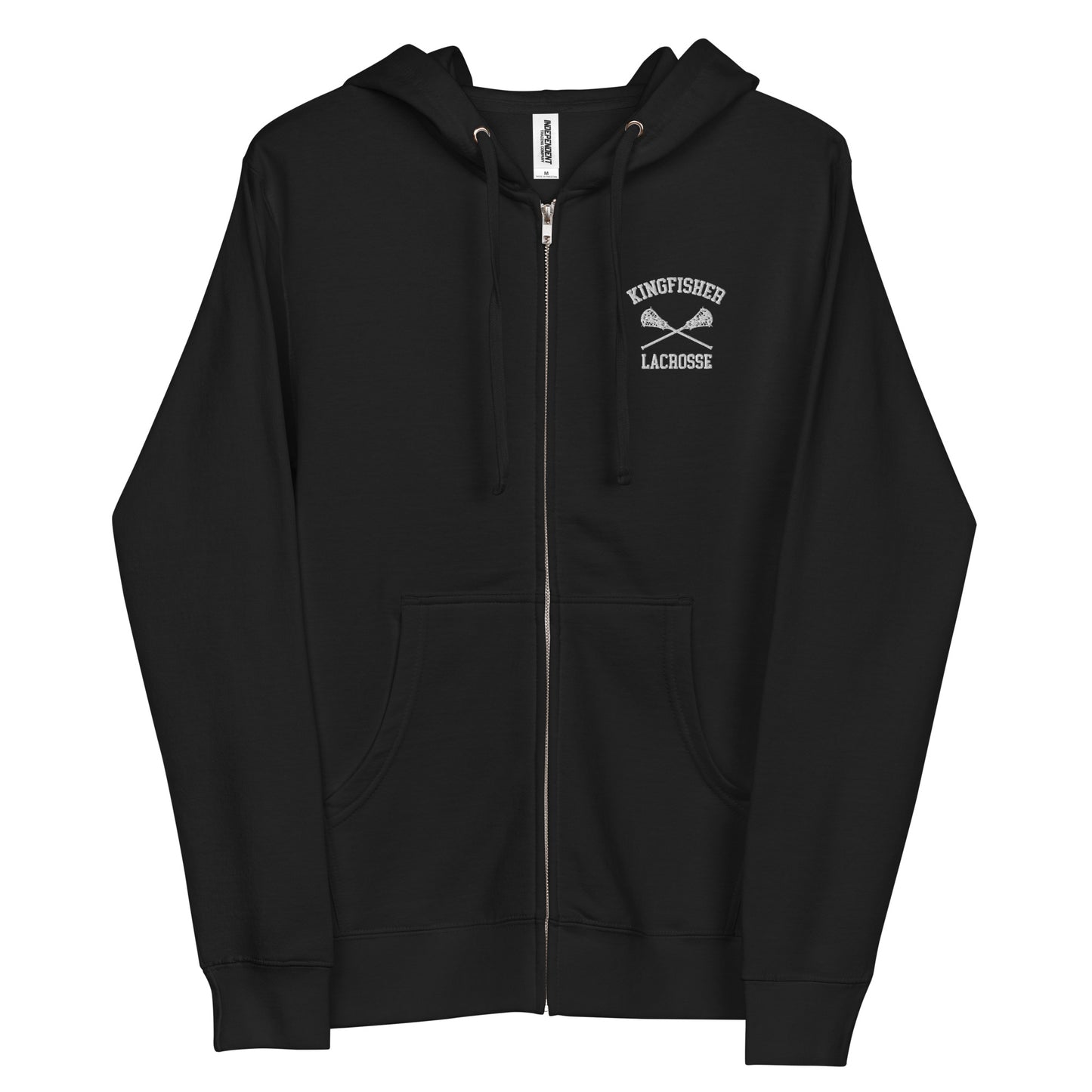 Adult Kingfisher Lacrosse Full Zip Hoodie
