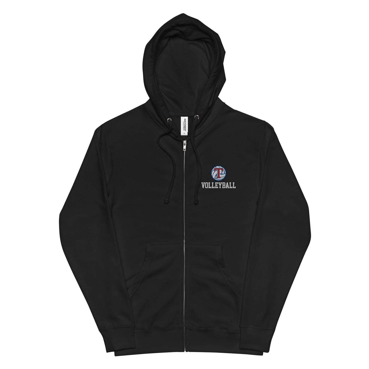 Adult TMHS Volleyball Fleece Zip Up Hoodie