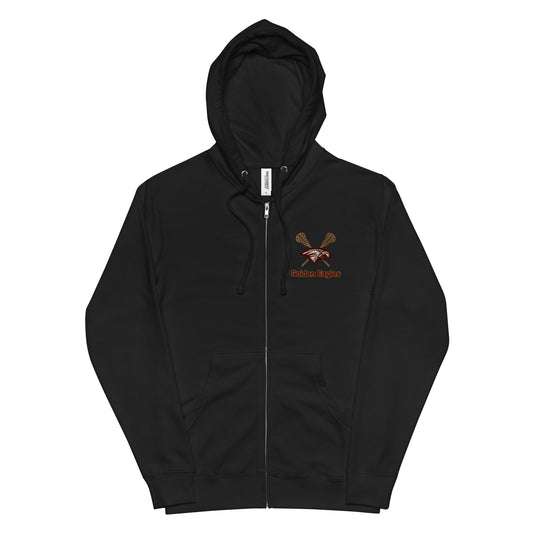 Adult Maple Mountain Youth Lacrosse Fleece Zip Up Hoodie