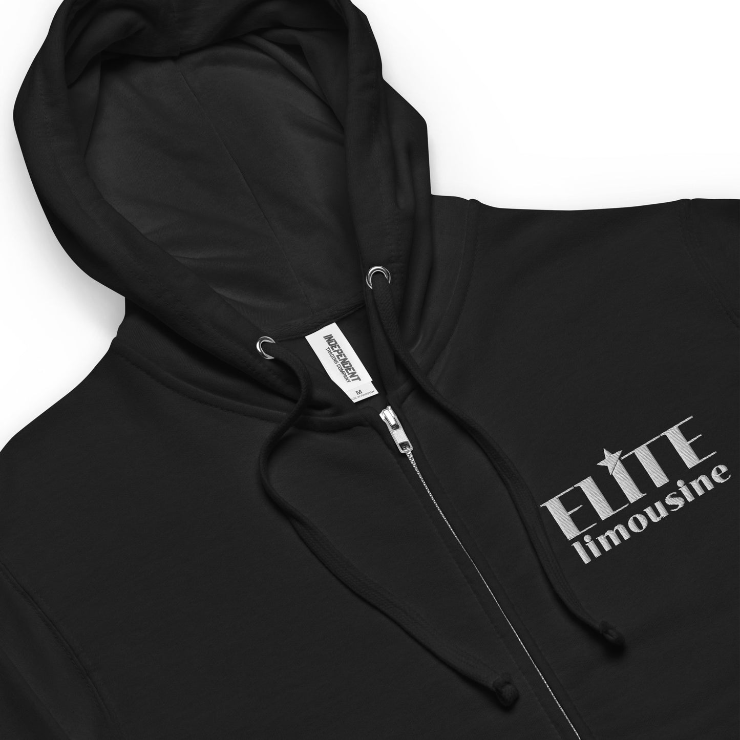Adult Elite Limo Embroidered Midweight Full-zip Hoodie