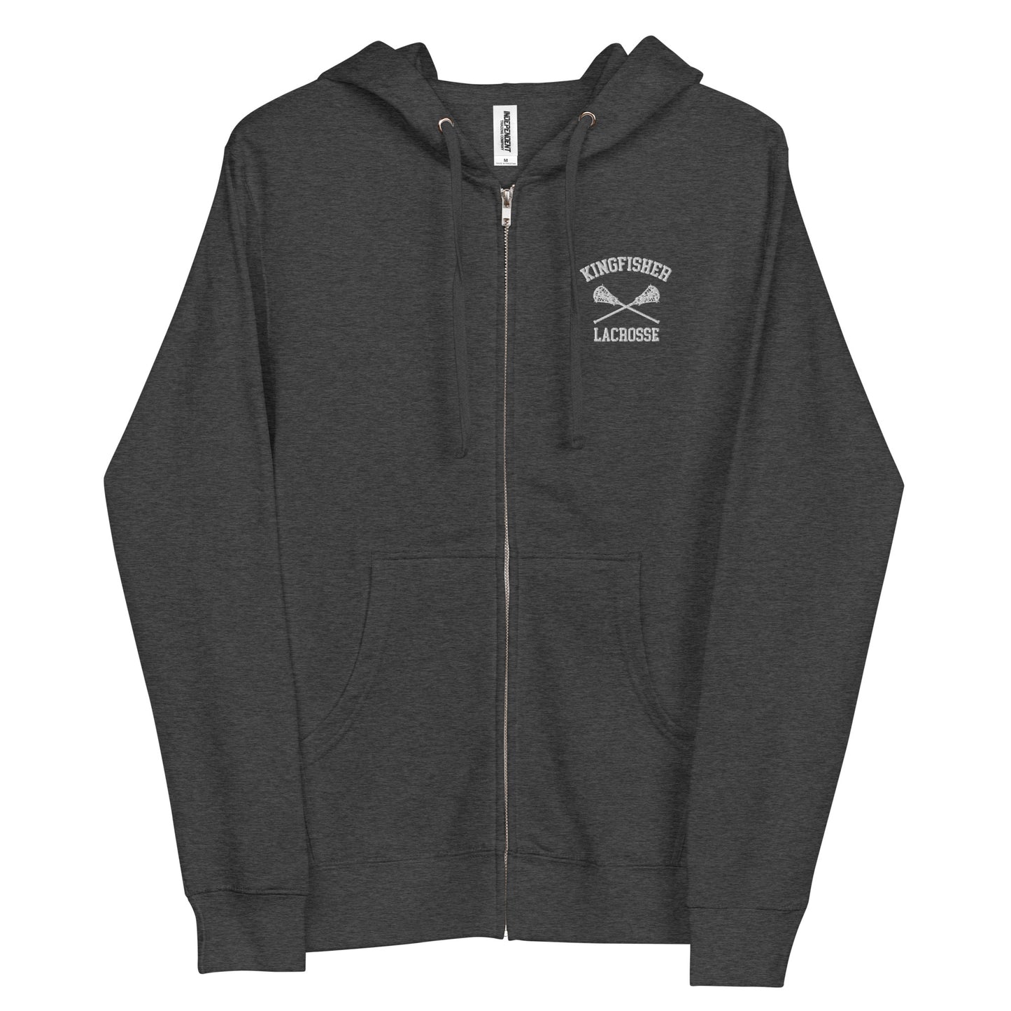 Adult Kingfisher Lacrosse Full Zip Hoodie