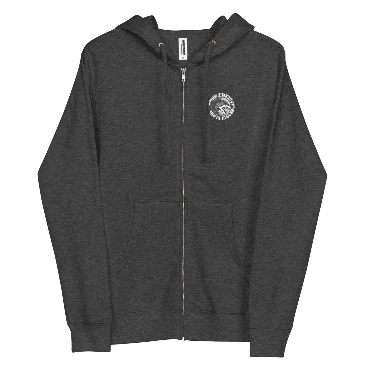 Adult Wolfpack Lacrosse Full-Zip Hoodie