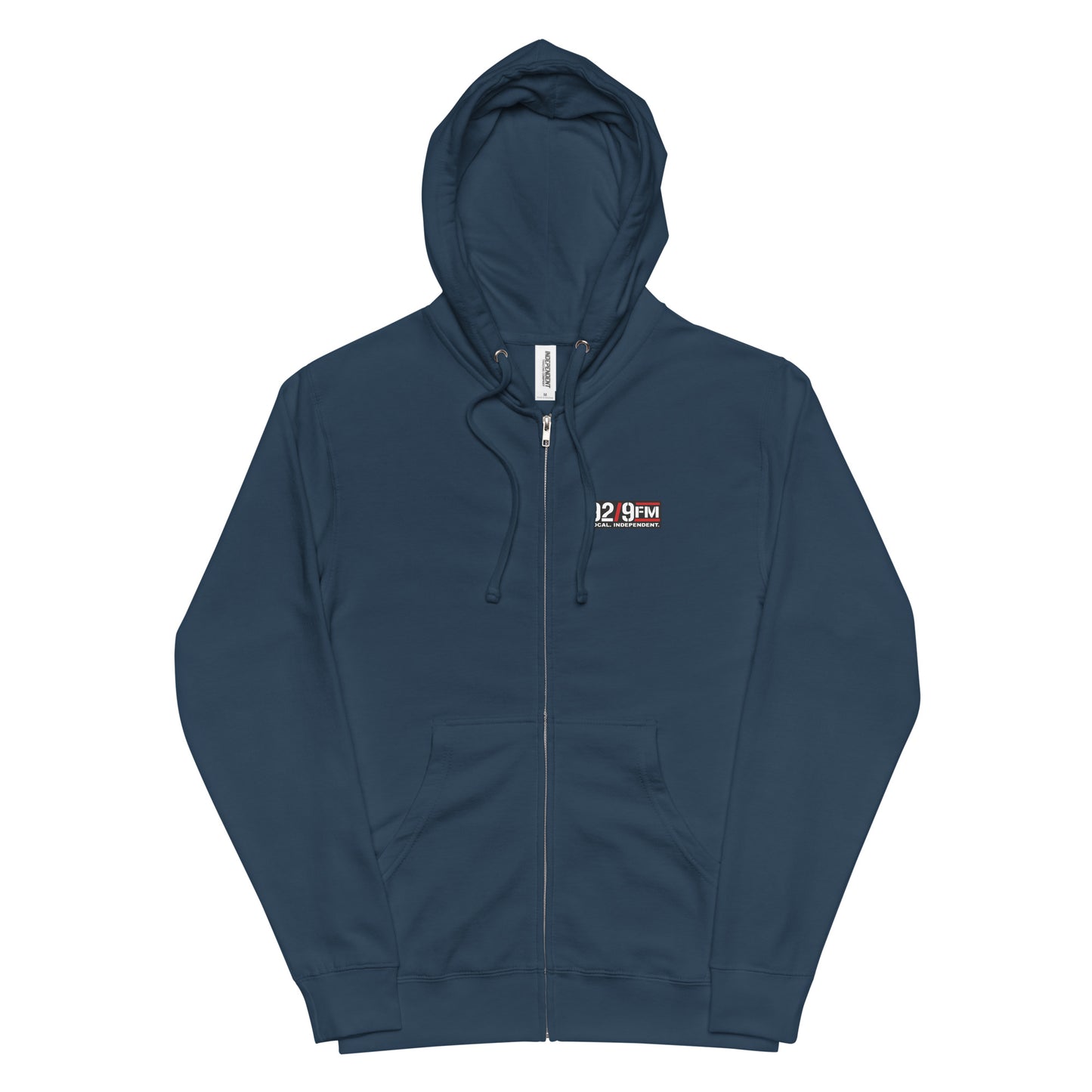 Adult  Backyard Media Fleece Zip Up Hoodie