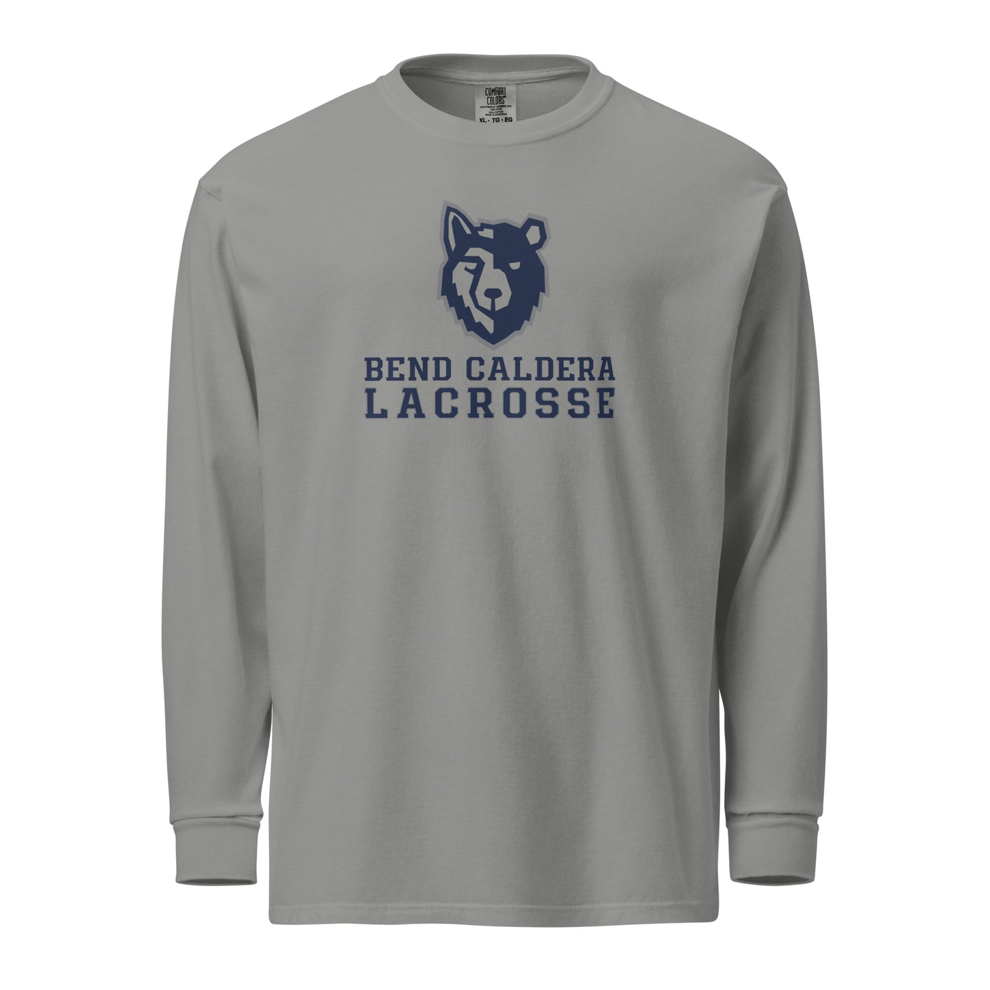 Adult Bend Caldera Lacrosse Comfort Colors Long Sleeve
