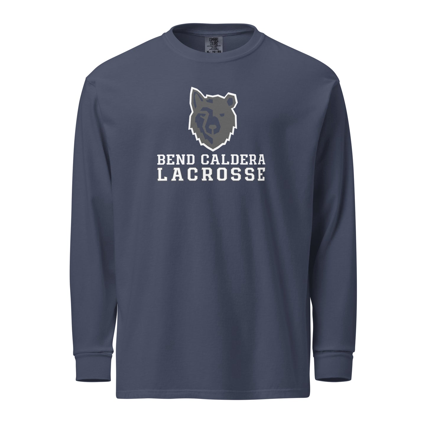 Adult Bend Caldera Lacrosse Comfort Colors Long Sleeve