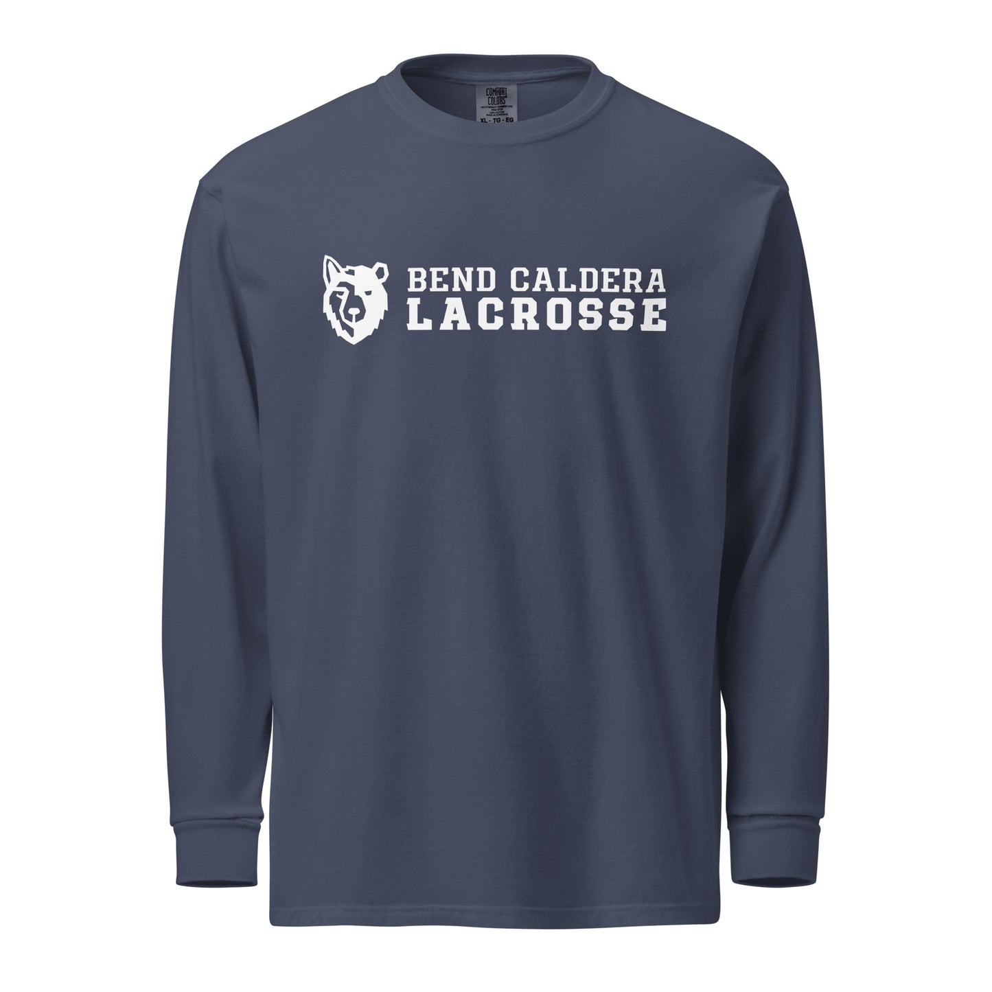 Adult Bend Caldera Lacrosse Comfort Colors Long Sleeve