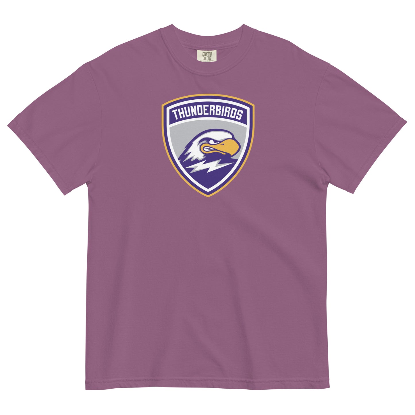 Adult Thunderbirds Hockey Comfort Colors T-Shirt