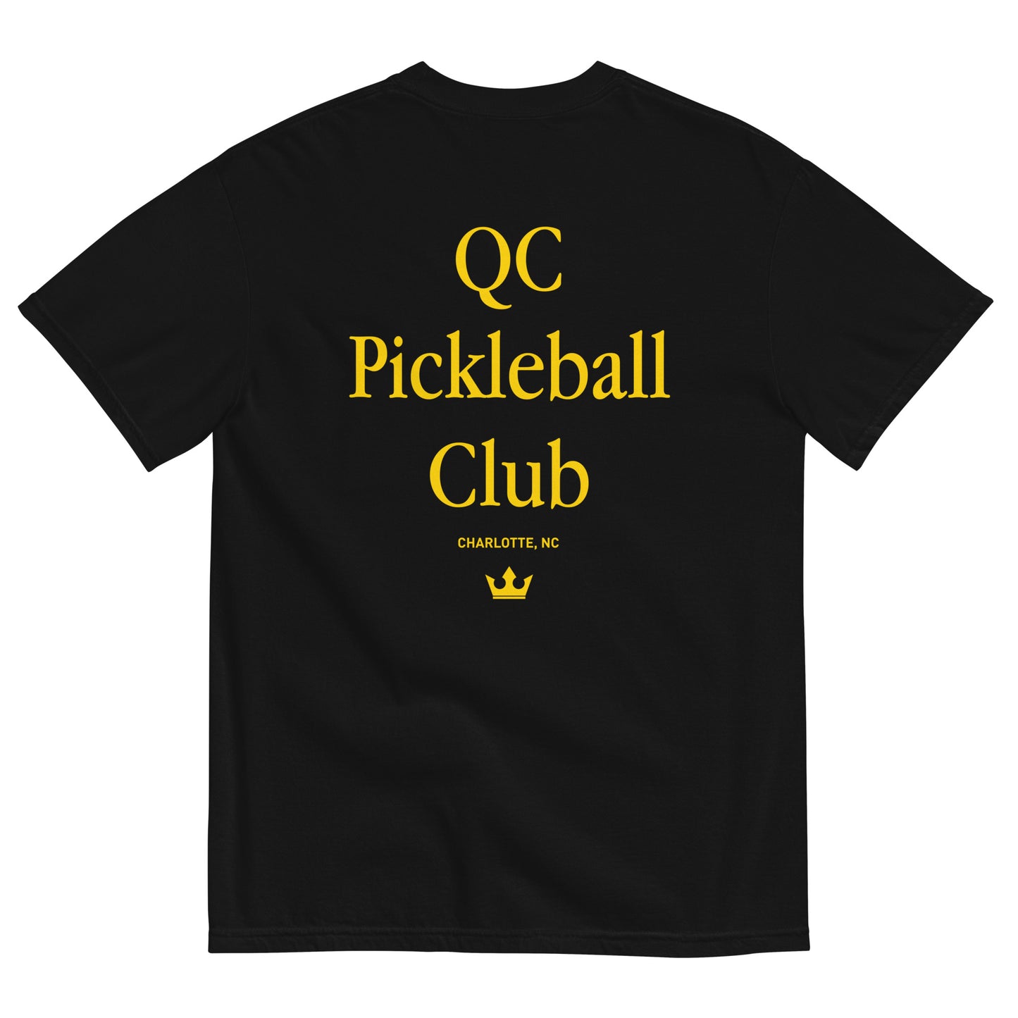 Adult QC Pickleball Club Comfort Colors Heavyweight T-shirt
