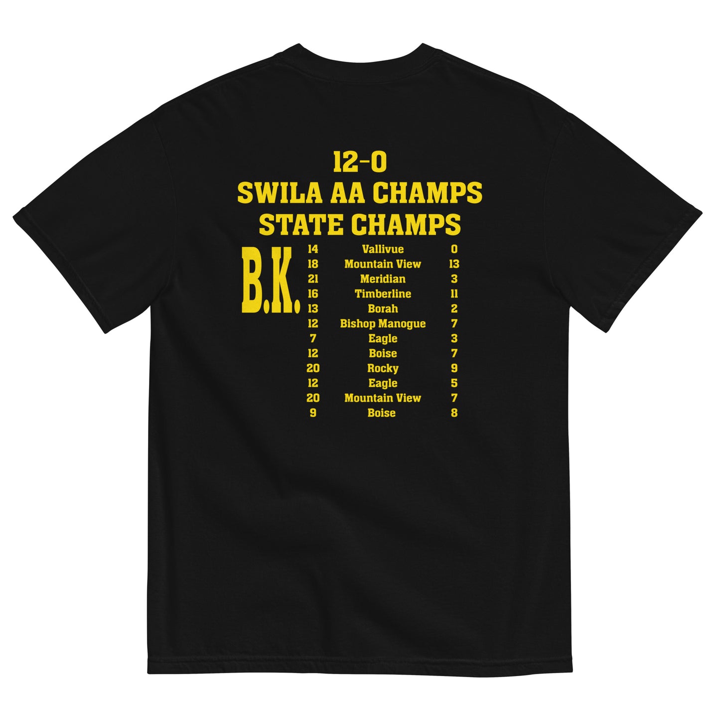 Adult Bishop Kelly Lacrosse Comfort Colors T-shirt