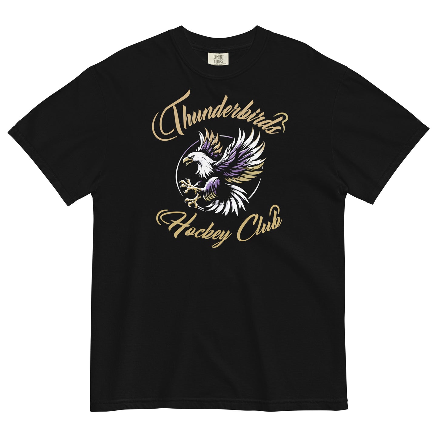 Adult Thunderbirds Hockey Comfort Colors T-Shirt | Eagle