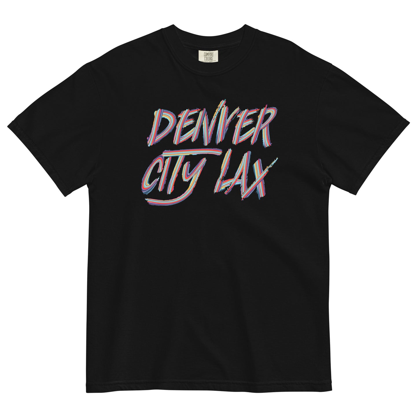 Adult Denver City Lax Comfort Colors T-Shirt