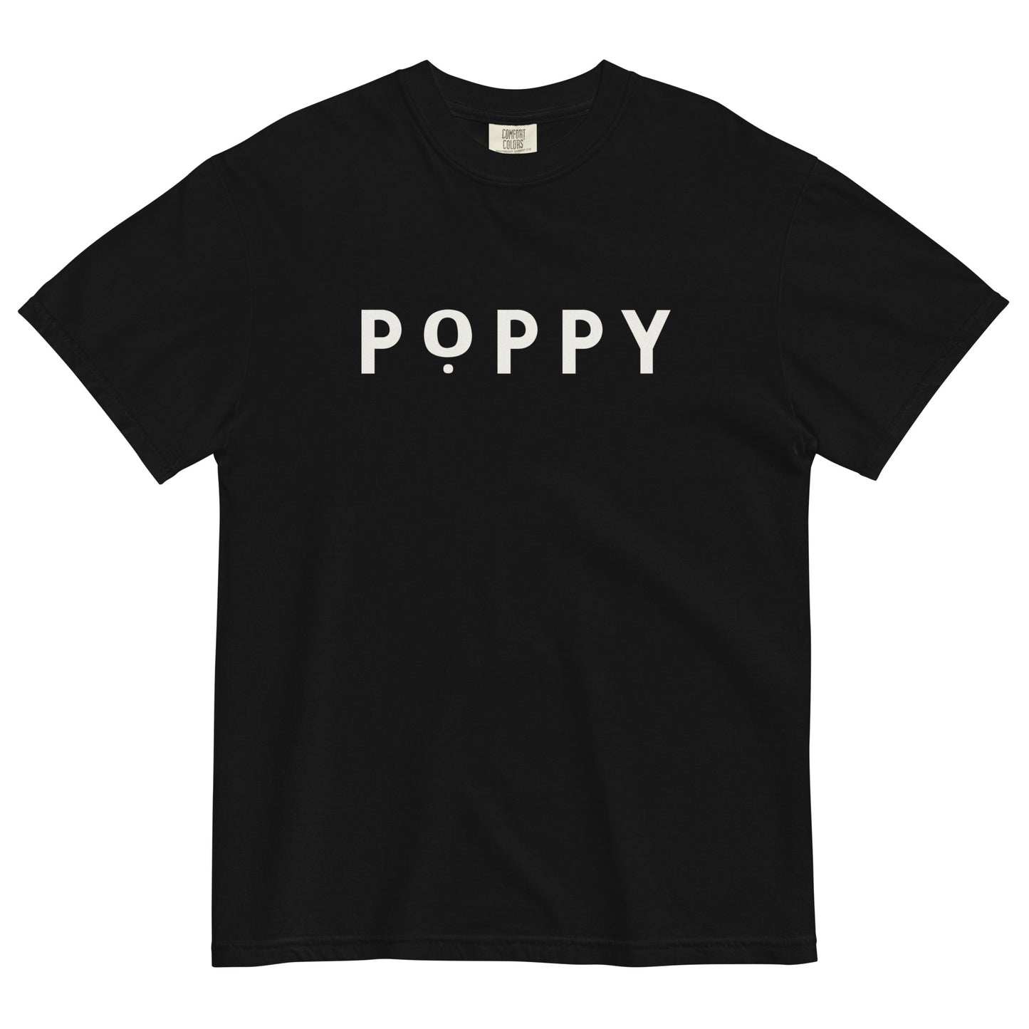 Adult Poppy Flowers Comfort Colors T-Shirt