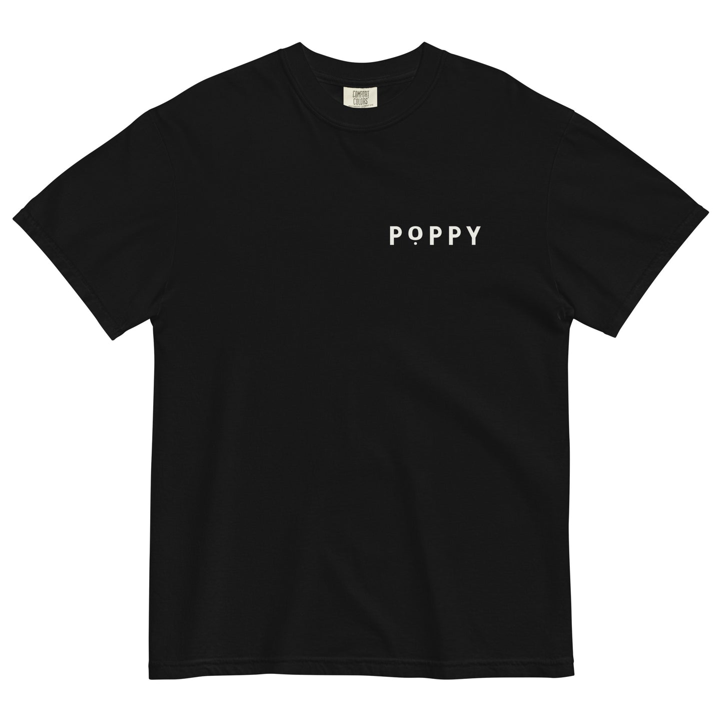 Adult Poppy Flowers Comfort Colors T-Shirt
