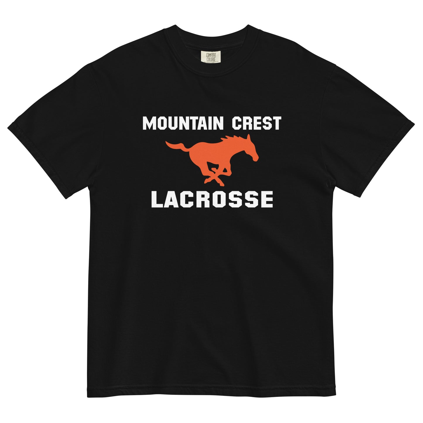 Adult Mountain Crest Lacrosse Comfort Colors T-Shirt