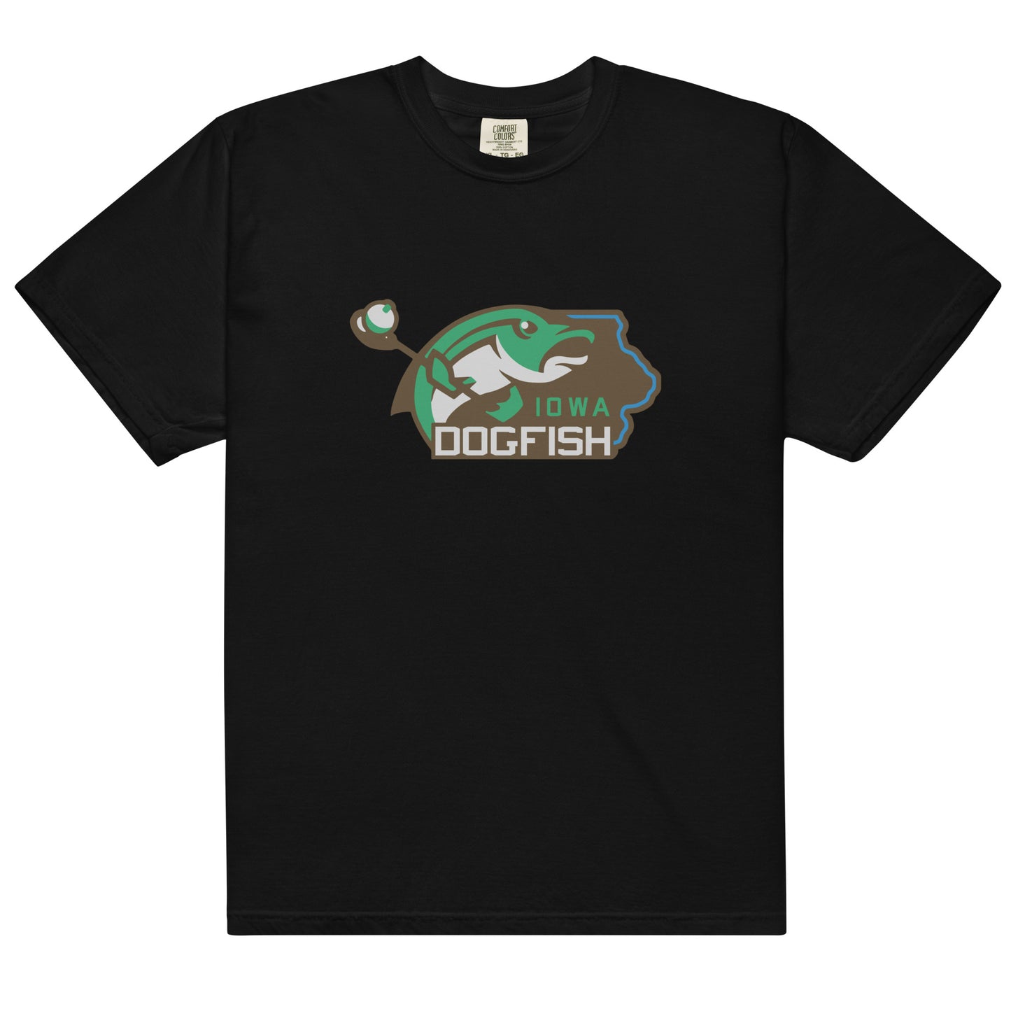Adult Iowa Dogfish Comfort Colors T-shirt