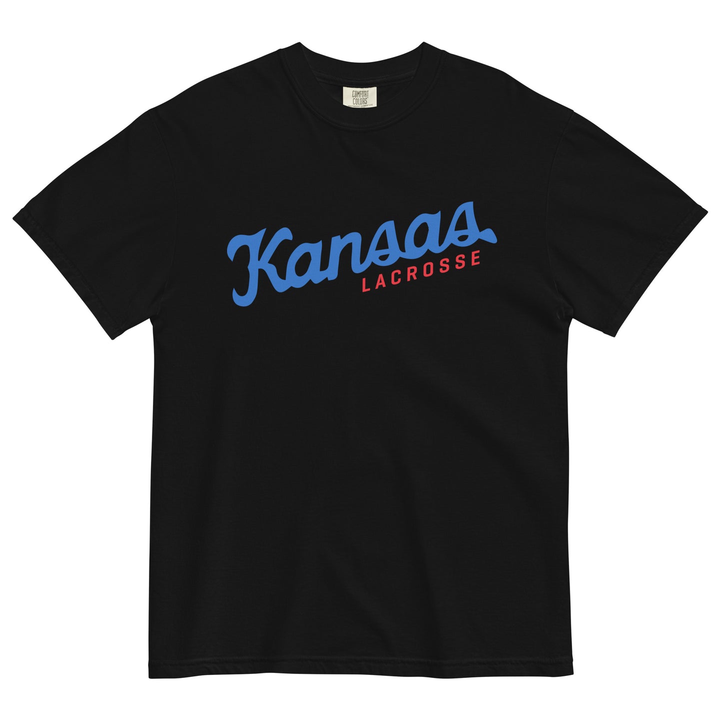 Adult KU Club Lacrosse Comfort Colors T-shirt