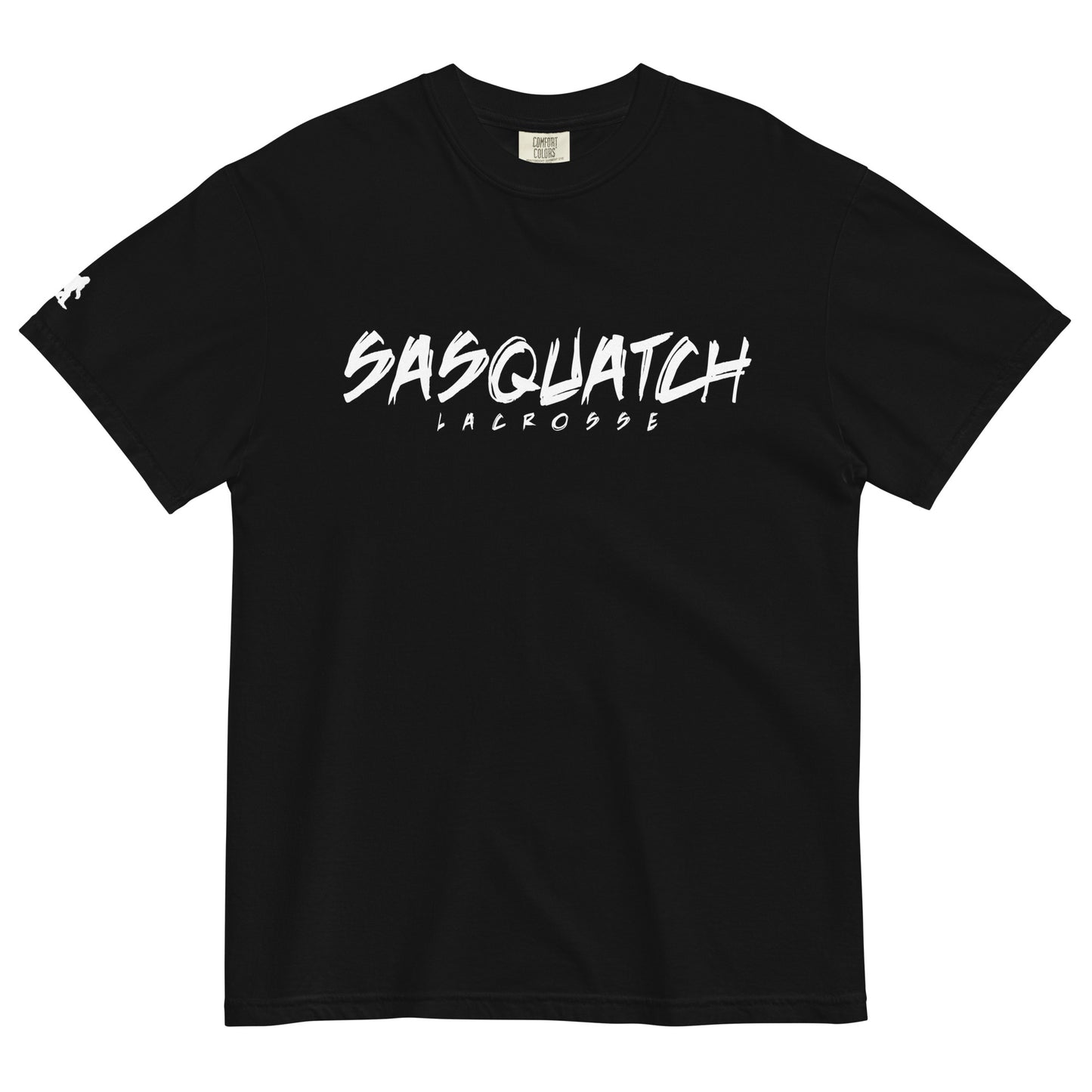 Adult Sasquatch Lacrosse Comfort Colors T-shirt