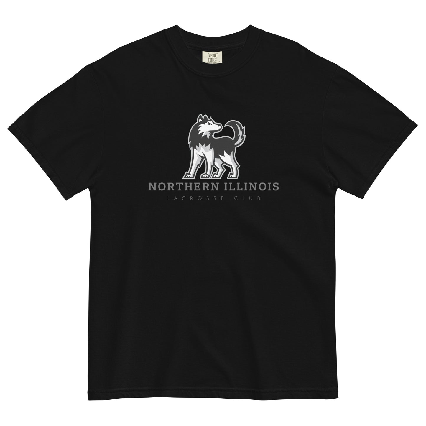 Adult NIU Lacrosse Comfort Colors T-shirt