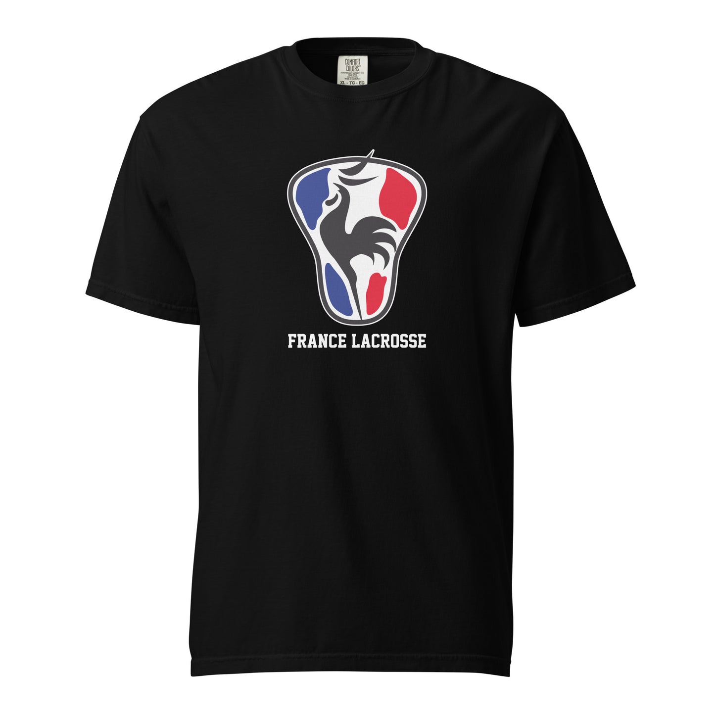 Adult France Lacrosse Comfort Colors T-shirt