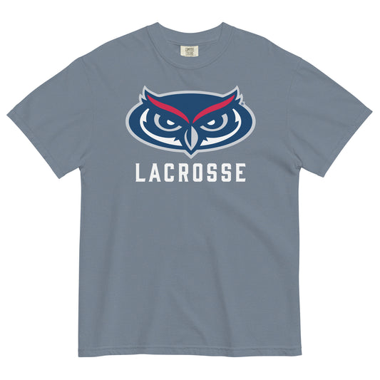 Adult FAU Lacrosse Comfort Colors T-Shirt