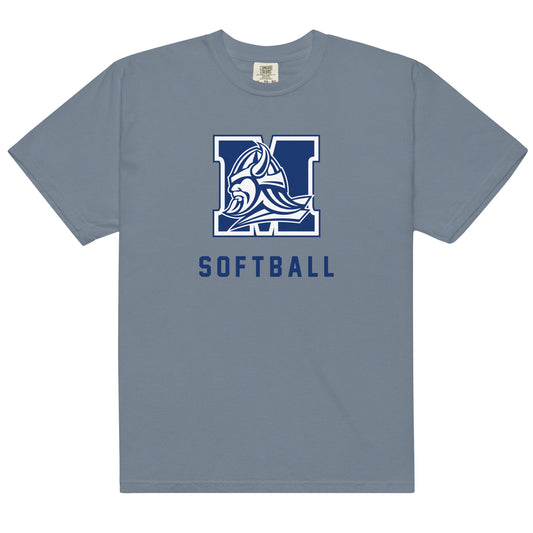 Adult Maclay School Comfort Colors T-shirt - Softball