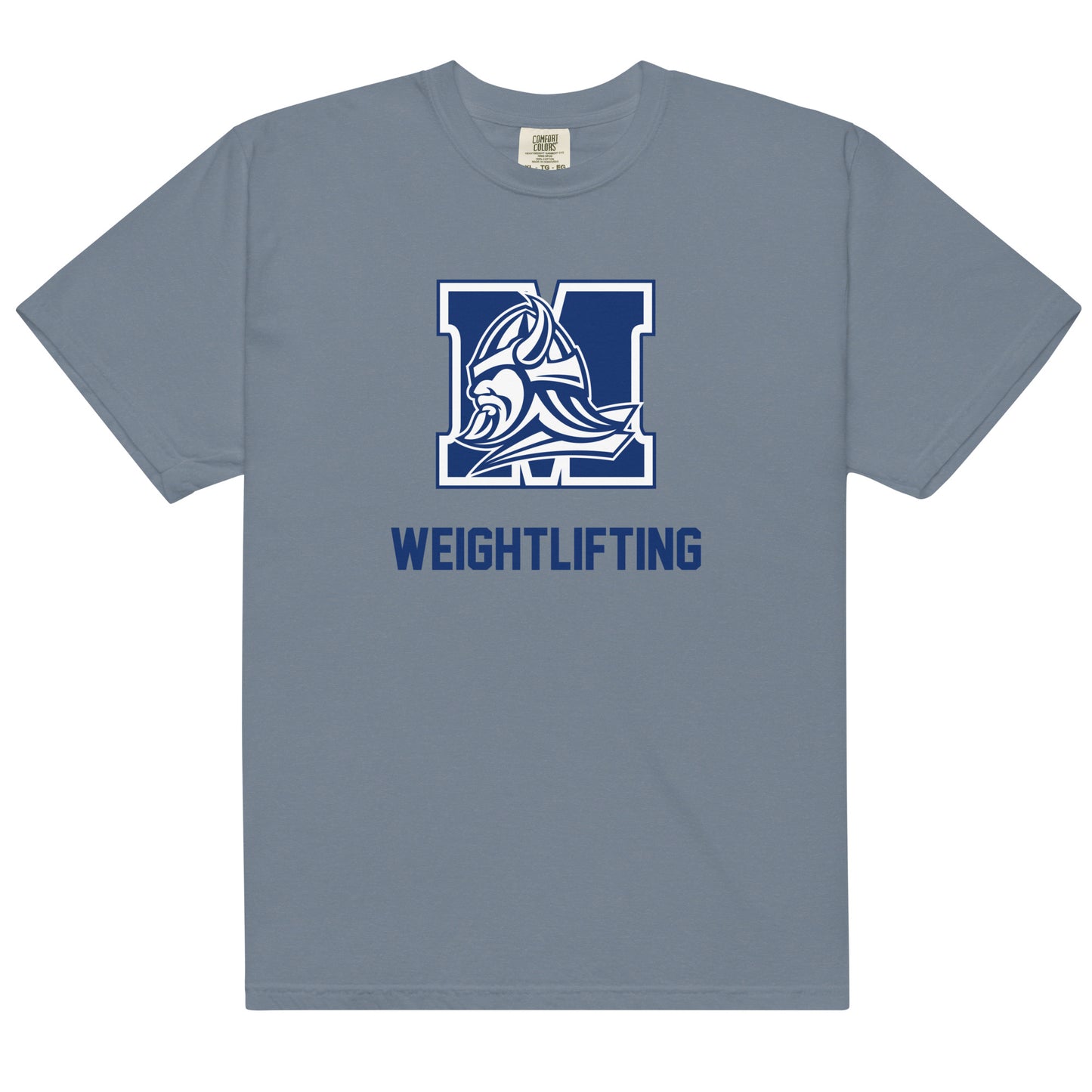 Adult Maclay School Comfort Colors T-shirt - Weightlifting