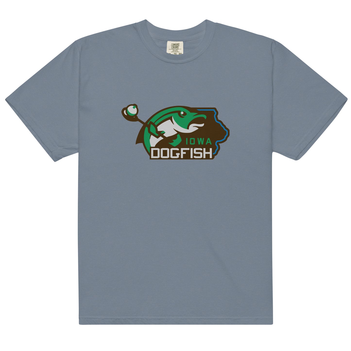 Adult Iowa Dogfish Comfort Colors T-shirt