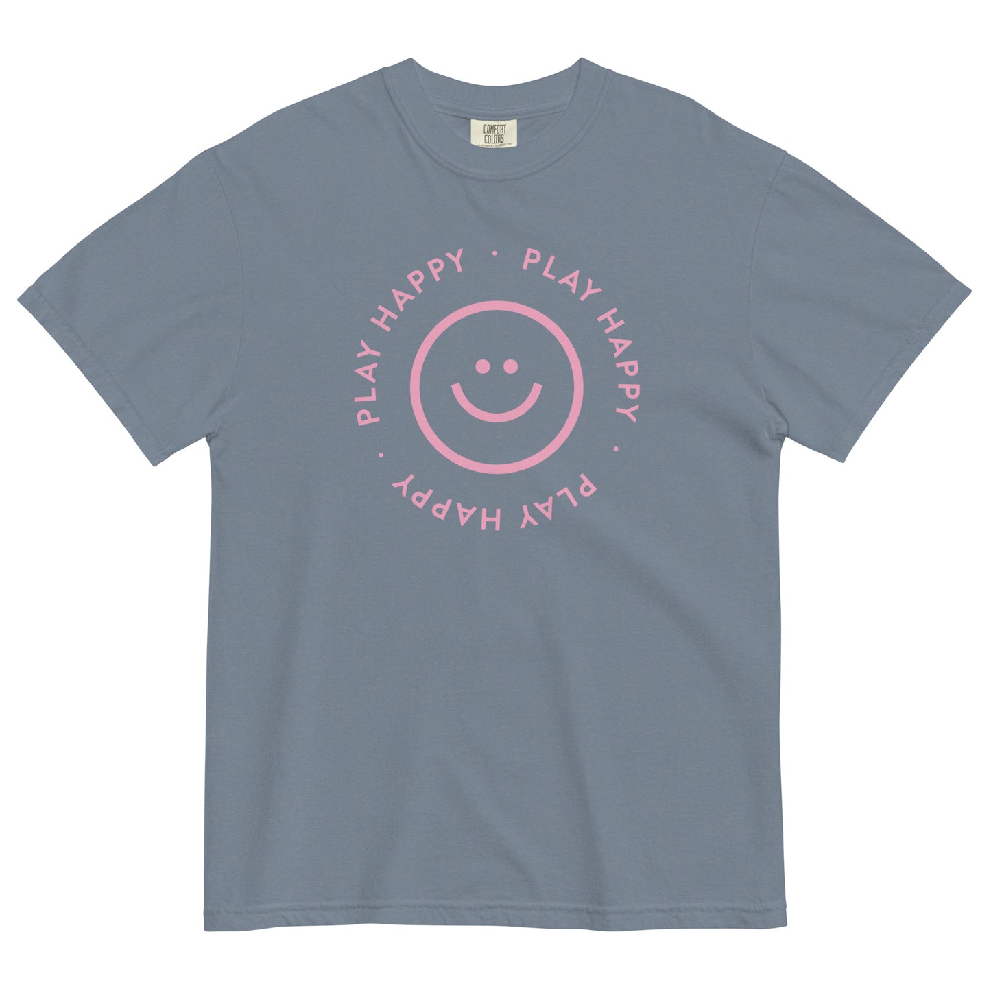 Adult Play Happy + Morgan's Message Comfort Colors T-Shirt