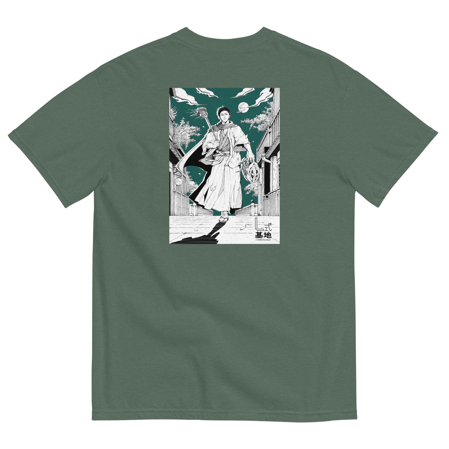 Adult L's Base Comfort Colors T-Shirt | Manga Samurai