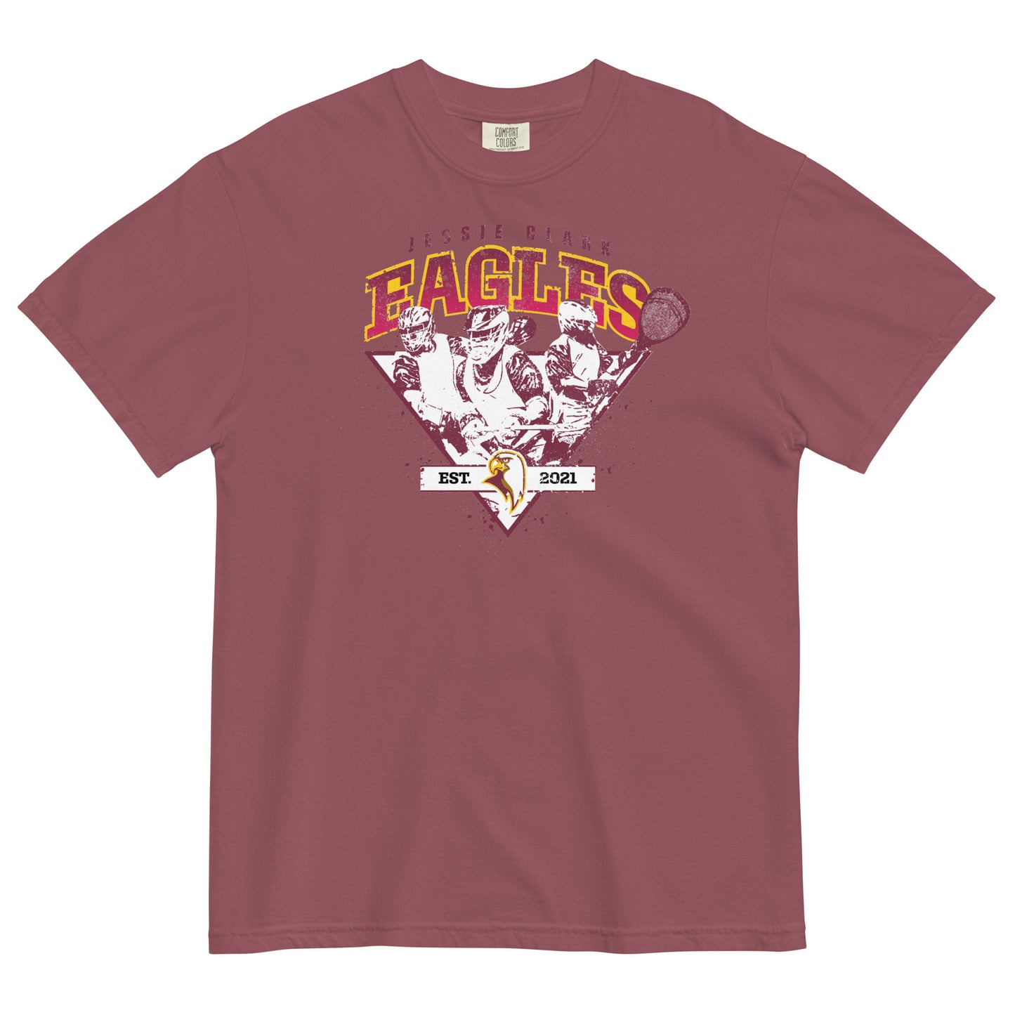 Adult JCMS Lacrosse Comfort Colors T-Shirt