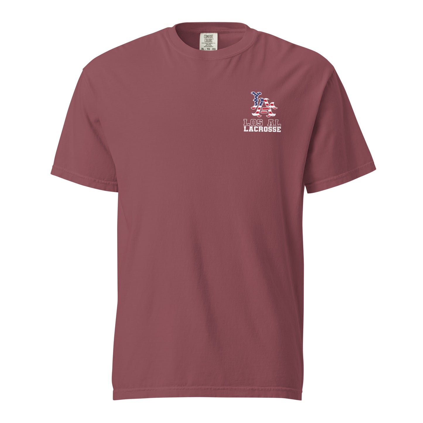 Adult Los Al Lacrosse Comfort Colors T-shirt