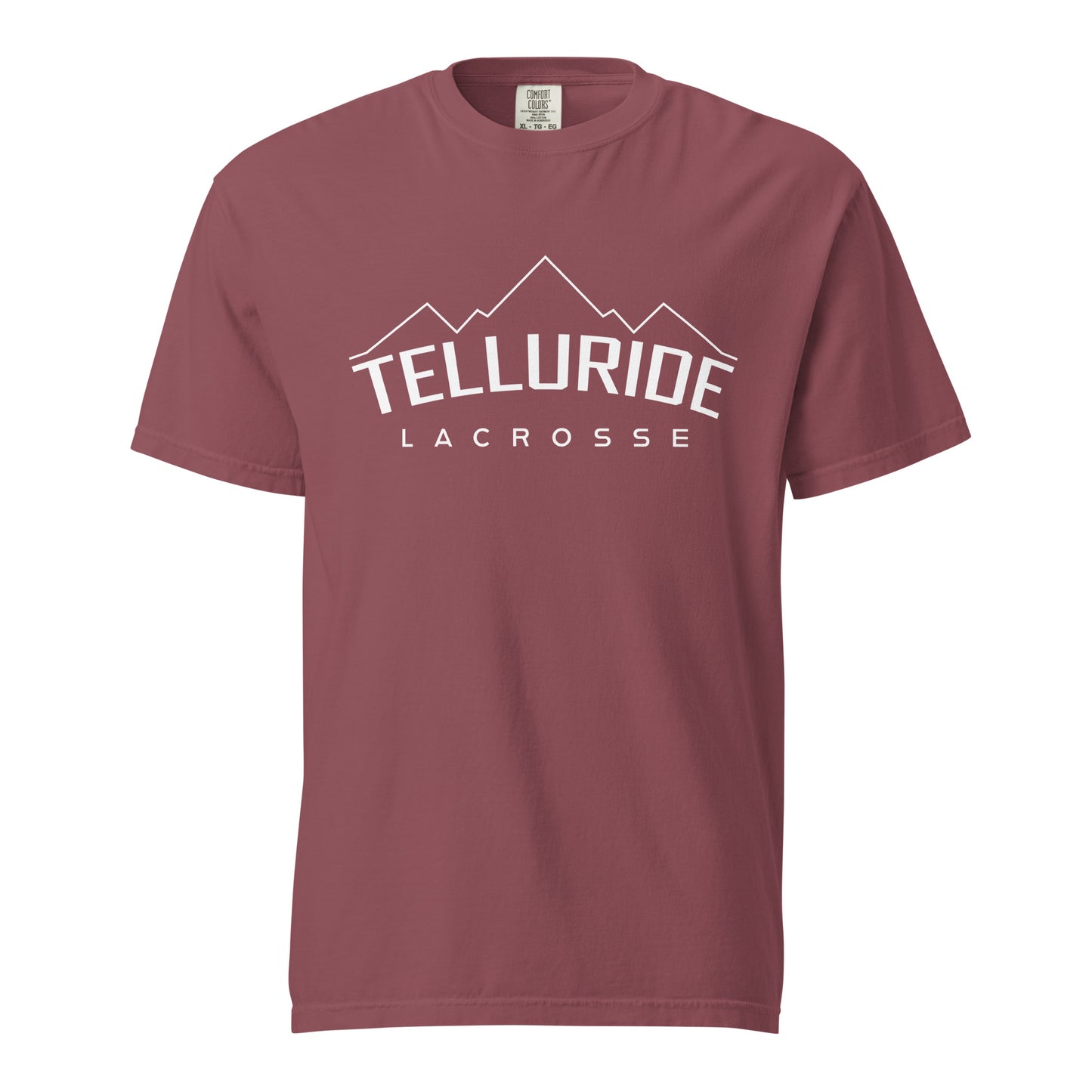 Adult Telluride Lacrosse Comfort Colors T-shirt