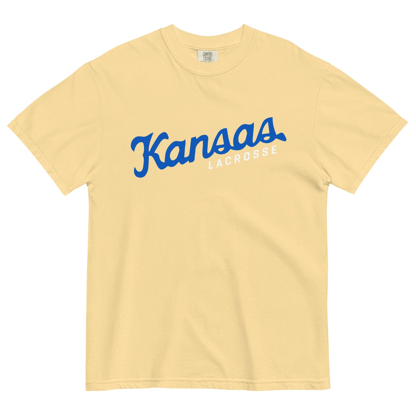 Adult KU Club Lacrosse Comfort Colors T-shirt