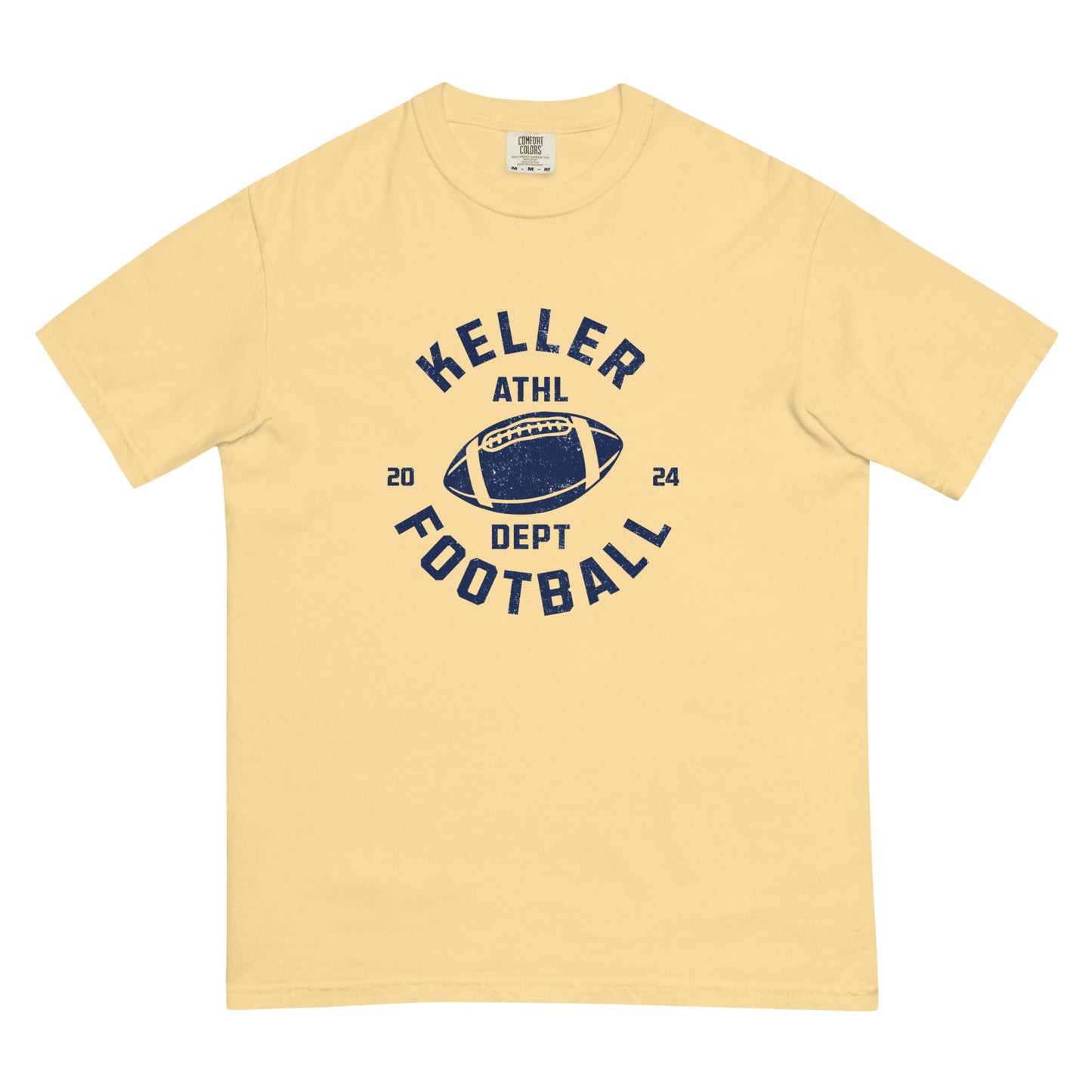 Adult Keller Football Comfort Colors T-Shirt
