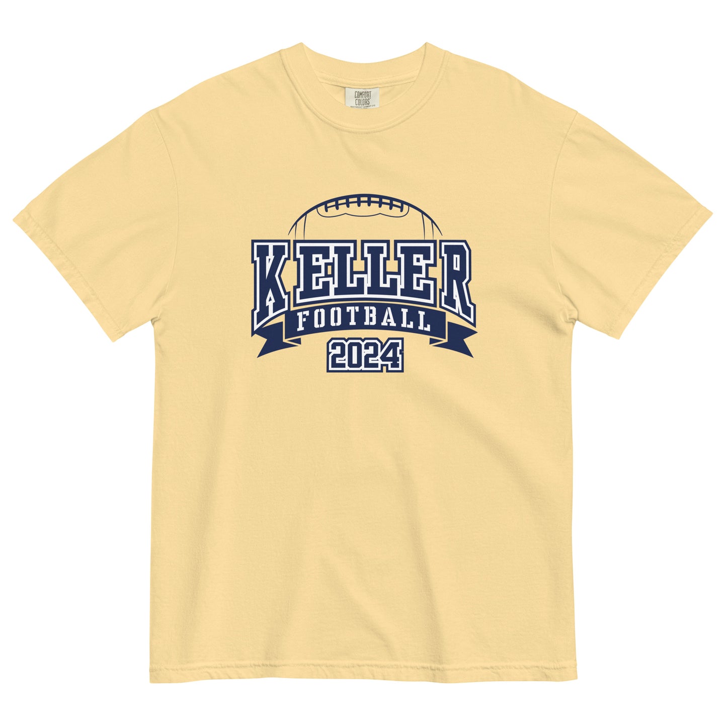 Adult Keller Football Comfort Colors T-Shirt