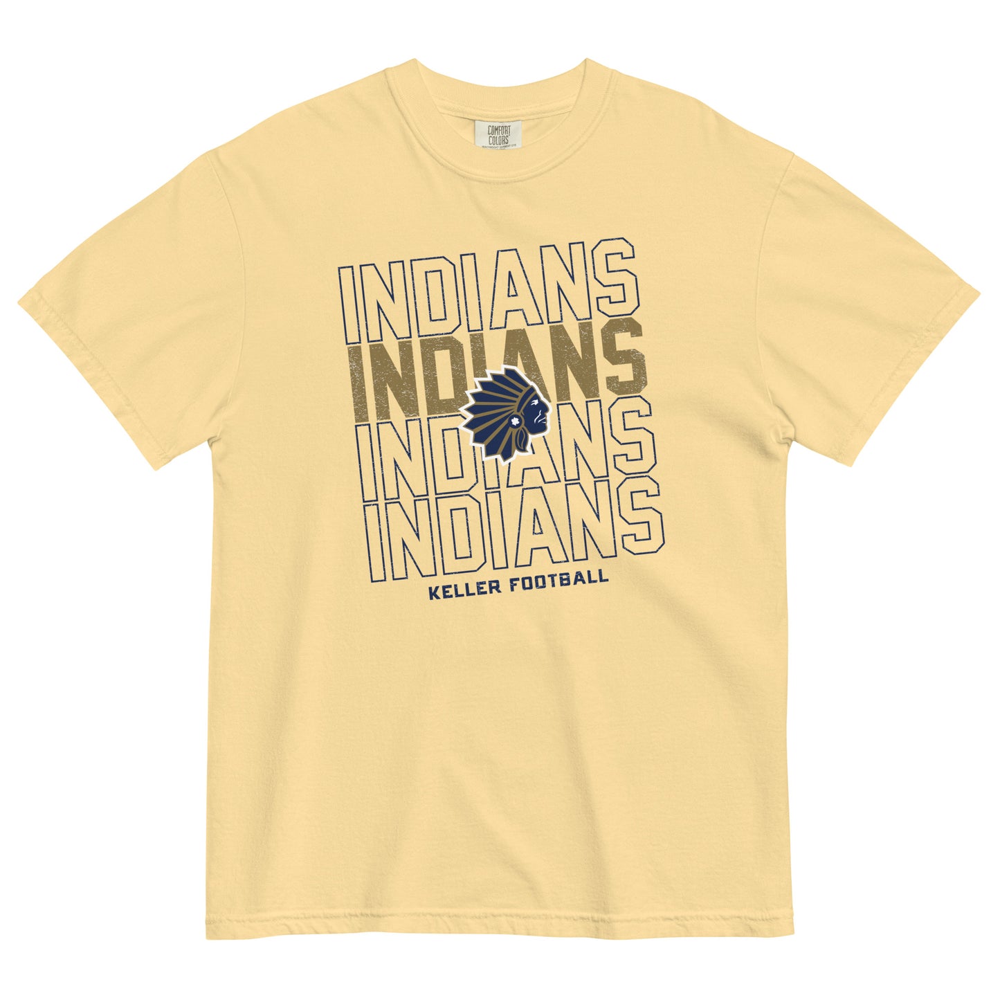 Adult Keller Football Comfort Colors T-Shirt
