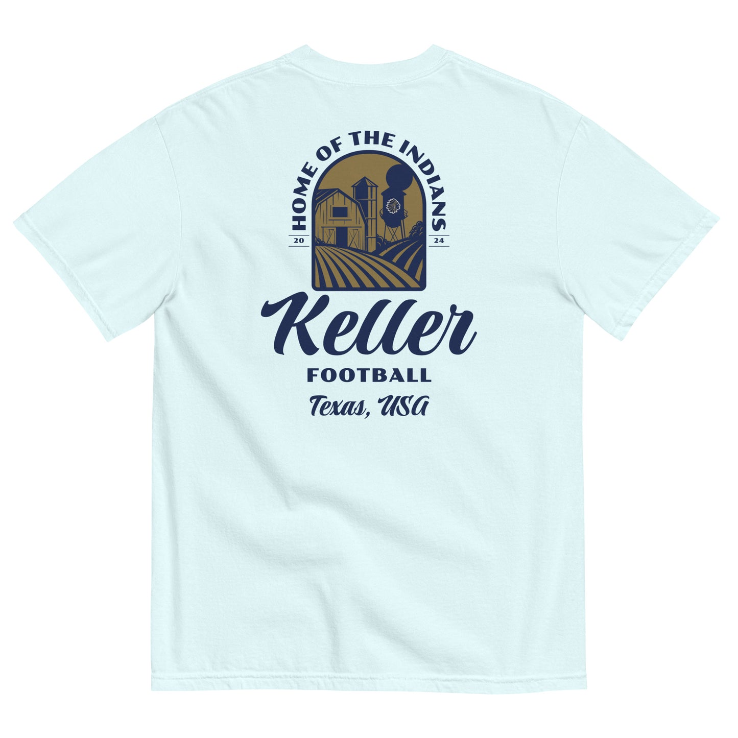 Adult Keller Football Comfort Colors T-Shirt