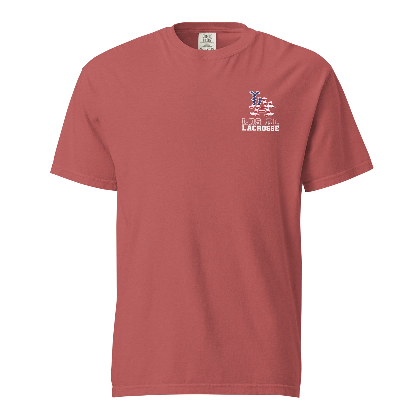 Adult Los Al Lacrosse Comfort Colors T-shirt