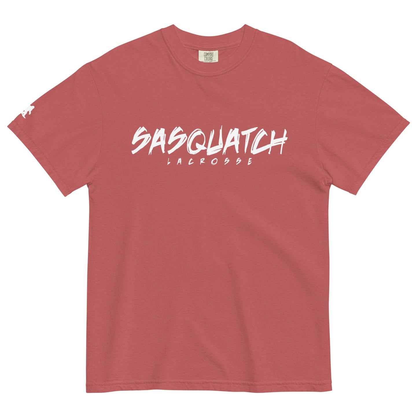 Adult Sasquatch Lacrosse Comfort Colors T-shirt