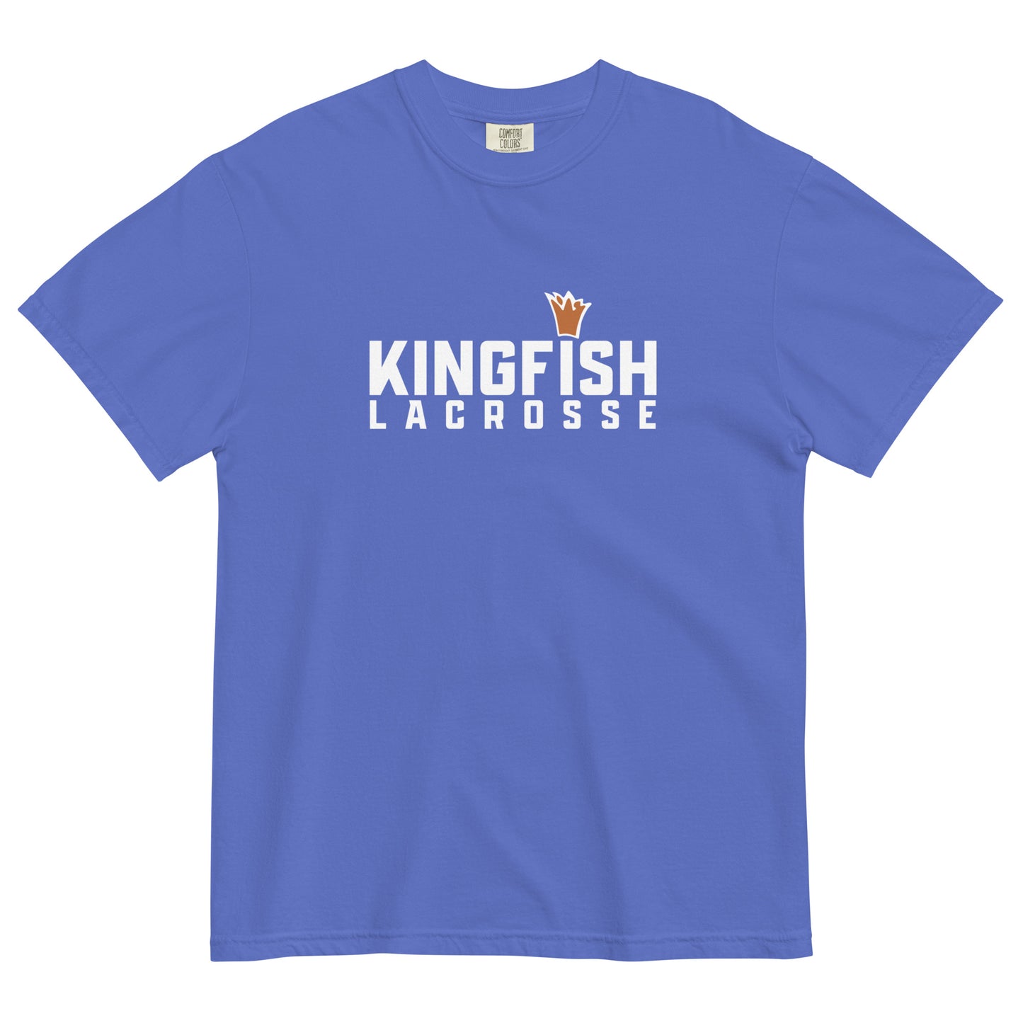 Adult Kingfish Lacrosse Comfort Colors T-shirt