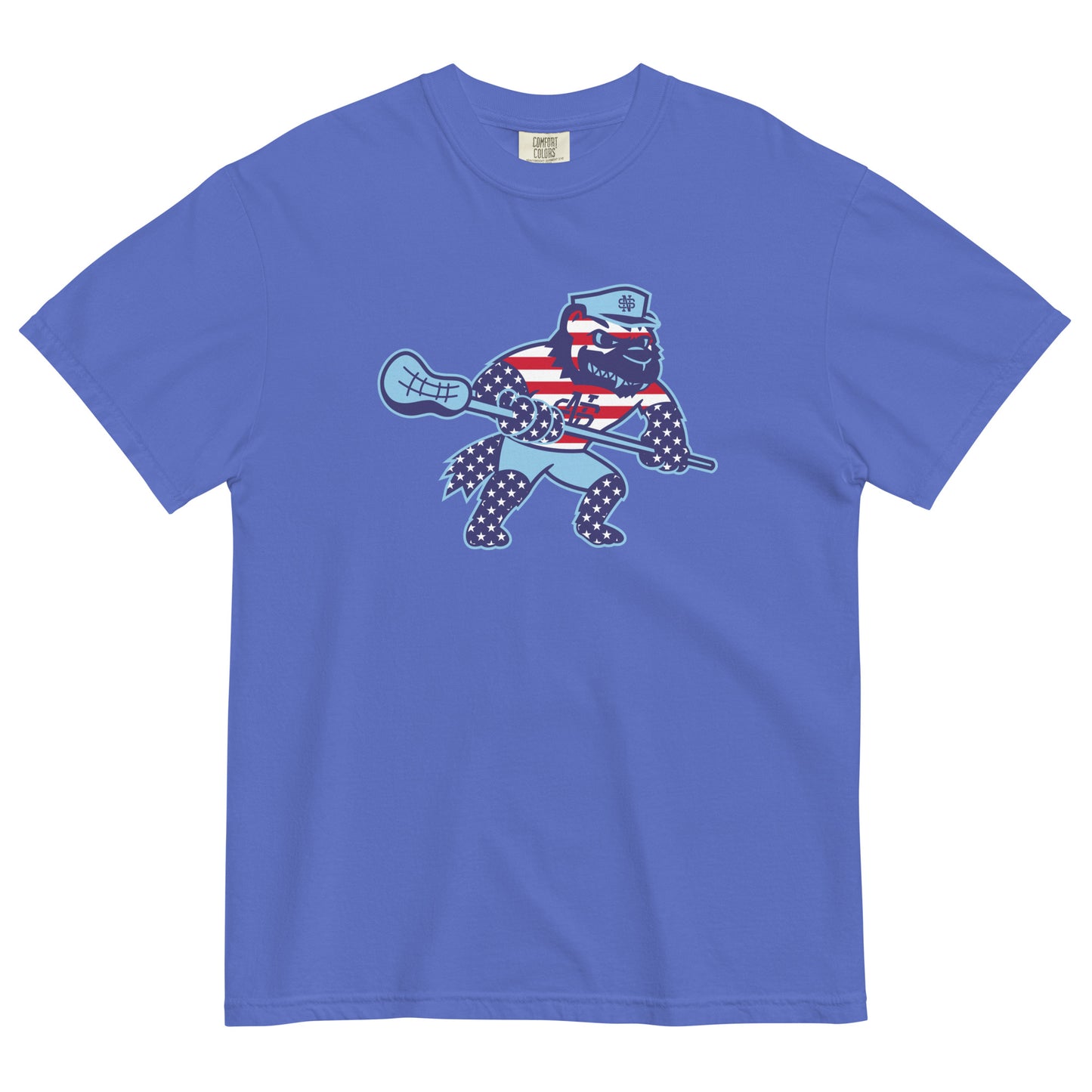Adult North Stafford Lacrosse USA Comfort Colors T-Shirt